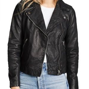 Madewell leather Moto jacket